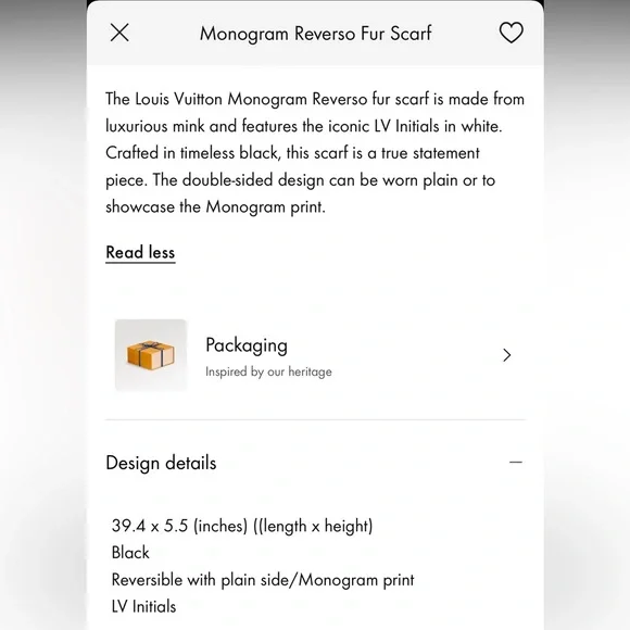 Louis Vuitton Monogram Reverso Mink Scarf - Picture 10 of 10